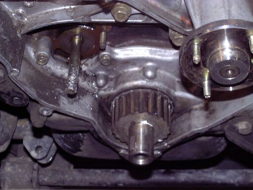 Crank sprocket removal